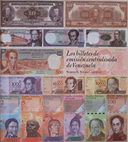 Centralized banknote issues of Venezuela