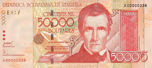 Billete con serial bajo nivel 3