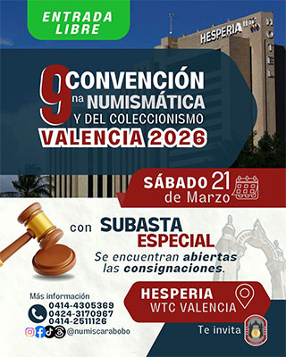 Poster of the 9th Numismatic and Collecting Convention 2026