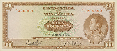 Diseño C, Tipo A. Fecha Febrero 06 1973. Serie F7