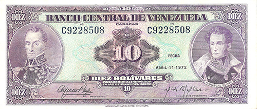Design E, Type A. Date Abril 11 1972. Serie C7