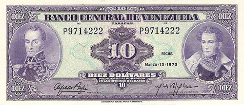 Diseño E, Tipo A. Fecha Marzo 13 1973. Serie P7