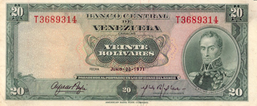 Diseño E, Tipo A. Fecha Junio 22 1971. Serie T7