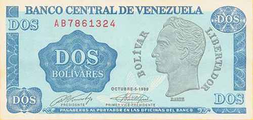 Diseño A, Tipo A. Fecha Octubre 05 1989. Serie AB7