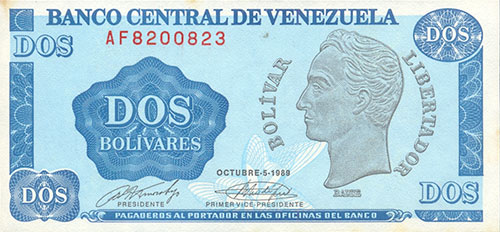 Diseño A, Tipo A. Fecha Octubre 05 1989. Serie AF7