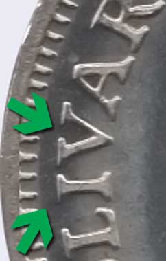 Piece mv1bs-db01v2 (Obverse, partial)