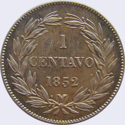 Design A, Type A. Date 1852
