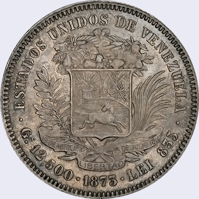Diseño A, Tipo A. Fecha 1873