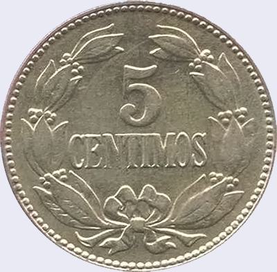 Diseño B, Tipo B. Fecha 1945